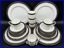 Noritake 9733 Spell Binder 5 Piece Place Setting x 6 Bone China Japan 30pcs
