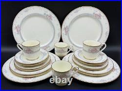 Noritake 9736 Magnificence 5 Piece Place Setting x 4 Japan Bone China 20 Pcs