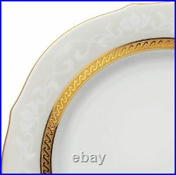 Noritake Accent plate 5pcs set 23cm Hampshire Gold / Japan Genuine F91312/4335