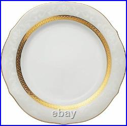 Noritake Accent plate 5pcs set 23cm Hampshire Gold / Japan Genuine F91312/4335