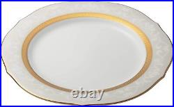 Noritake Accent plate pair set 23cm Hampshire Gold / Japan Genuine P91310/4335