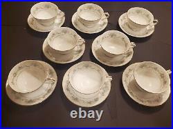 Noritake Allston China Set, 8 5-piece place settings + serving platter