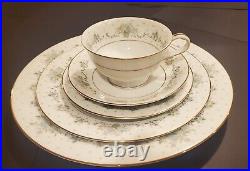 Noritake Allston China Set, 8 5-piece place settings + serving platter