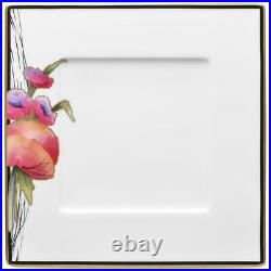 Noritake Alluring Fields Square Salad Plate Set Of 4