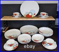 Noritake Art Deco Frank Lloyd Wright design Imperial Hotel 28 pc set