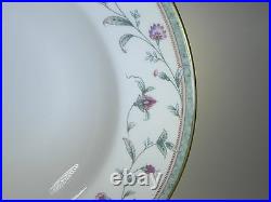 Noritake Ashville Rim Soup Bowls Set of 12 NEW Bone China