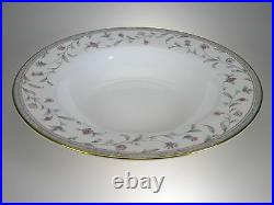 Noritake Ashville Rim Soup Bowls Set of 12 NEW Bone China