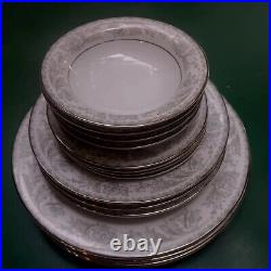 Noritake, BELMONT 5609 Dinnerware 4 Dinner, 4 Bread, 4 Salad, 4 Berry Bowls 16P