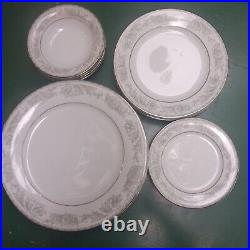Noritake, BELMONT 5609 Dinnerware 4 Dinner, 4 Bread, 4 Salad, 4 Berry Bowls 16P
