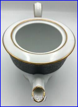 Noritake BENEDICTA Tea Set Pot Sugar Creamer Teacups Saucers Service for 6