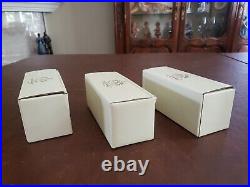 Noritake Barrymore Bone China Napkin Rings Set of 12 with Boxes