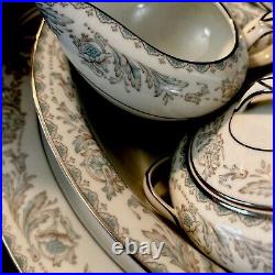 Noritake Belmont 5609 China SERVICE FOR 12 Over 80 Pieces! EXCELLENT CONDITION