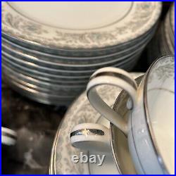 Noritake Belmont 5609 China SERVICE FOR 12 Over 80 Pieces! EXCELLENT CONDITION