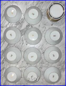 Noritake Blue Dawn China Set Plates, Bowls, Tea Cups, Sugar Bowl, & Creamer
