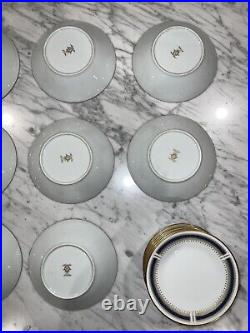 Noritake Blue Dawn China Set Plates, Bowls, Tea Cups, Sugar Bowl, & Creamer