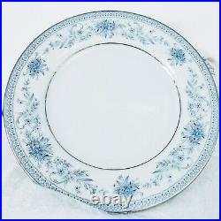 Noritake Blue Hill SET OF 9 plates 2482 Contemporary Fine China