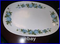 Noritake Blue Orchard 45 Piece Chinaware Starter Set Rare/Very Valuable? New