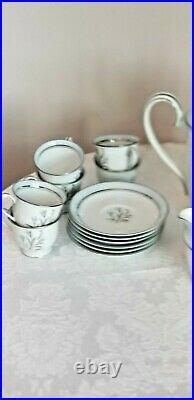 Noritake Bluebell 6 Pc Set Tea pot Dessert Sugar Set 5558 @C's Boothtique #24