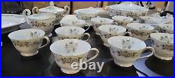 Noritake Bone China 51 Piece Set Of China 5047 Laurette Pattern