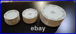 Noritake Bone China 51 Piece Set Of China 5047 Laurette Pattern