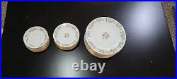 Noritake Bone China 51 Piece Set Of China 5047 Laurette Pattern