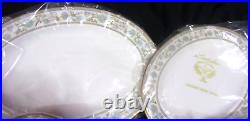 Noritake Bone China 9704 SAKURA 5PC Serving Set oval Platters, 2 veg bowls, Gravy
