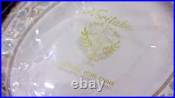 Noritake Bone China 9704 SAKURA 5PC Serving Set oval Platters, 2 veg bowls, Gravy