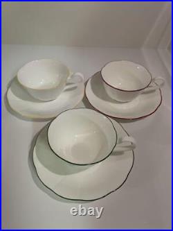 Noritake Bone China Contemporary Cup Saucer Set Of Cups