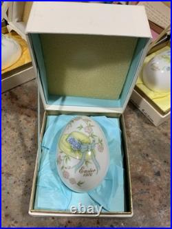 Noritake Bone China Easter Eggs, Limited editions, Set Of 11 Read Description