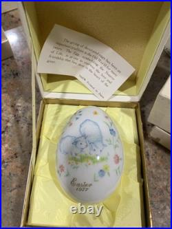 Noritake Bone China Easter Eggs, Limited editions, Set Of 11 Read Description