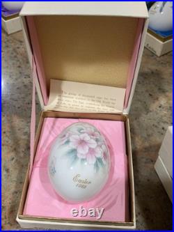 Noritake Bone China Easter Eggs, Limited editions, Set Of 11 Read Description