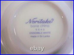 Noritake Bone China Ensemble White Tea Set