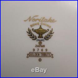 Noritake Bone China Golden Tribute Service for Four 20pc Set