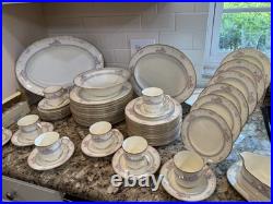 Noritake Bone China MAGNIFICENCE Service for 8 Plus Accessories See Descr