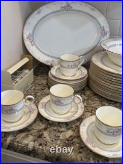 Noritake Bone China MAGNIFICENCE Service for 8 Plus Accessories See Descr