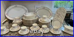 Noritake Bone China MAGNIFICENCE Service for 8 Plus Accessories See Descr