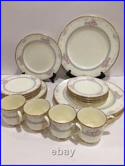 Noritake Bone China Magnificence 20pc SET 9736 Pattern Excellent Condition