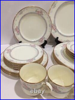 Noritake Bone China Magnificence 20pc SET 9736 Pattern Excellent Condition