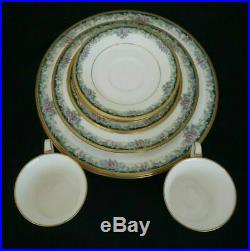 Noritake Bone China Mi Amor 8 Piece Dish Set Sauce, Plate, Tea Cup Salad