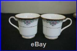 Noritake Bone China Mi Amor 8 Piece Dish Set Sauce, Plate, Tea Cup Salad