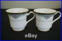 Noritake Bone China Mi Amor 8 Piece Dish Set Sauce, Plate, Tea Cup Salad