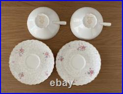 Noritake Bone China Teacup 9938 Set Of Cups Passable