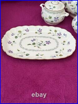 Noritake Bone China VIOLET DREAM 9906 SIX Piece TEA SET BEAUTIFUL CONDITION