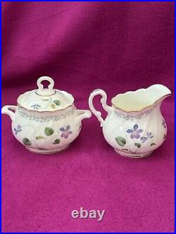 Noritake Bone China VIOLET DREAM 9906 SIX Piece TEA SET BEAUTIFUL CONDITION