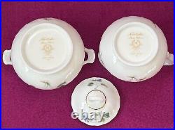 Noritake Bone China VIOLET DREAM 9906 SIX Piece TEA SET BEAUTIFUL CONDITION