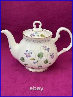 Noritake Bone China VIOLET DREAM 9906 SIX Piece TEA SET BEAUTIFUL CONDITION