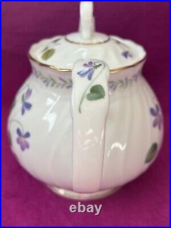 Noritake Bone China VIOLET DREAM 9906 SIX Piece TEA SET BEAUTIFUL CONDITION