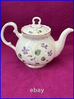 Noritake Bone China VIOLET DREAM 9906 SIX Piece TEA SET BEAUTIFUL CONDITION