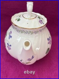 Noritake Bone China VIOLET DREAM 9906 SIX Piece TEA SET BEAUTIFUL CONDITION