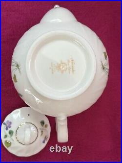 Noritake Bone China VIOLET DREAM 9906 SIX Piece TEA SET BEAUTIFUL CONDITION